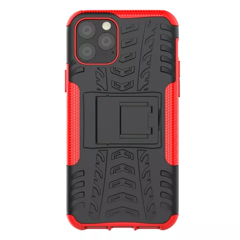 Shockproof bescherming hoesje geschikt voor iPhone 11 Pro case - Rood