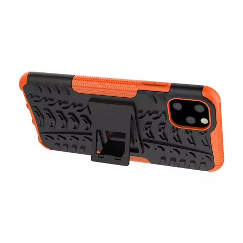 Shockproof bescherming hoesje iPhone 11 Pro Max case - Oranje