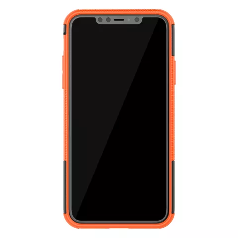 Shockproof bescherming hoesje iPhone 11 Pro Max case - Oranje
