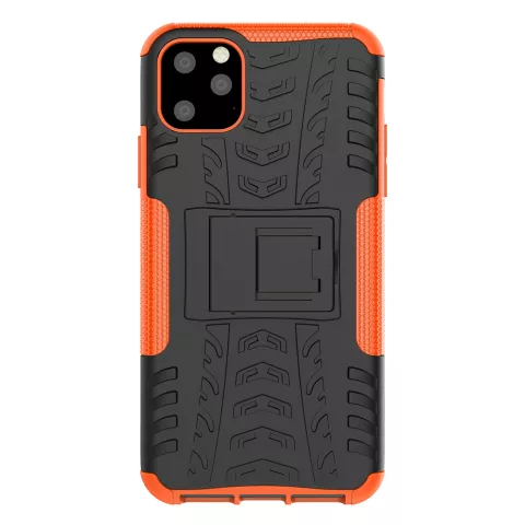 Shockproof bescherming hoesje iPhone 11 Pro Max case - Oranje