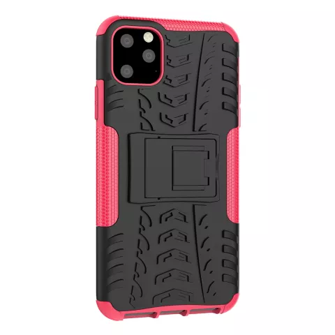 Shockproof bescherming hoesje iPhone 11 Pro Max case - Roze goud