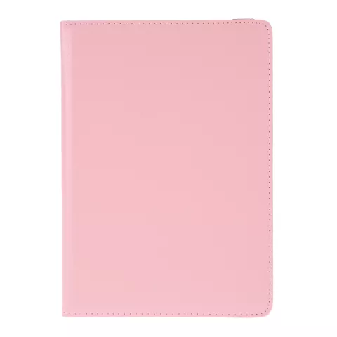 Litchi Textuur Lederen iPad 10.2 inch case met cover - Roze Bescherming Standaard