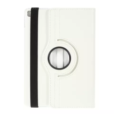 Litchi Textuur Lederen iPad 10.2 inch case met cover - Wit Bescherming Standaard