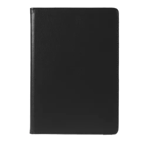 Litchi Textuur Lederen iPad 10.2 inch case met cover - Zwart Bescherming Standaard