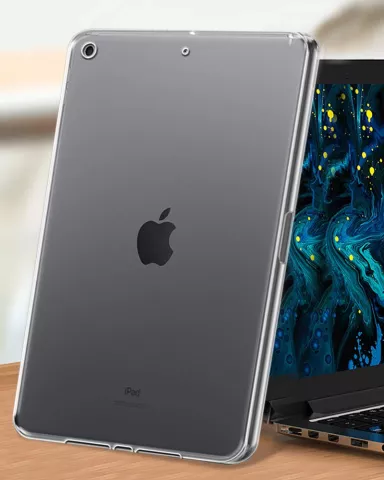 Case Hoes TPU iPad 10.2 inch - Transparant Doorzichtig