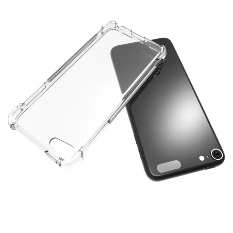 Antislip Valbestendig TPU Hoes Case voor de iPod Touch 5 iPod Touch 6 iPod Touch 7 - Transparant