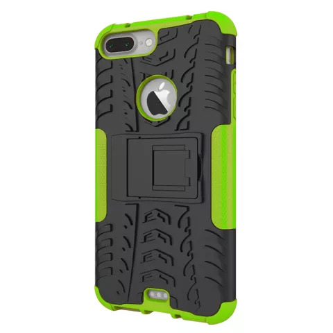 Shockproof bescherming hoesje iPhone 7 Plus 8 Plus case - Groen