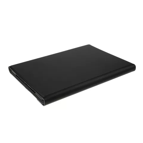 2-in-1 Draadloos Bluetooth Lederen Toetsenbord iPad 10.2 hoes - Zwart QWERTY