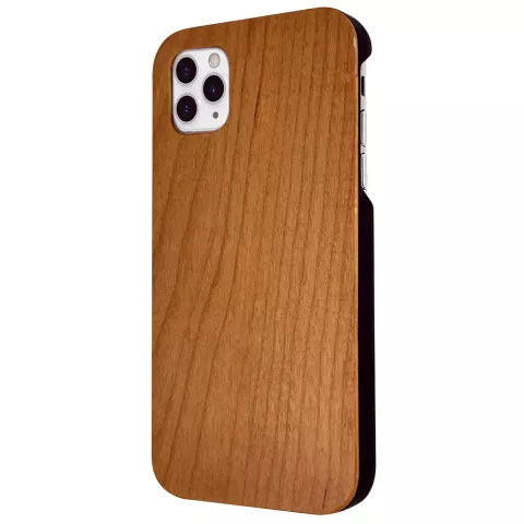Kersenhout iPhone 11 Pro Max hoesje - Echt hout Natuur