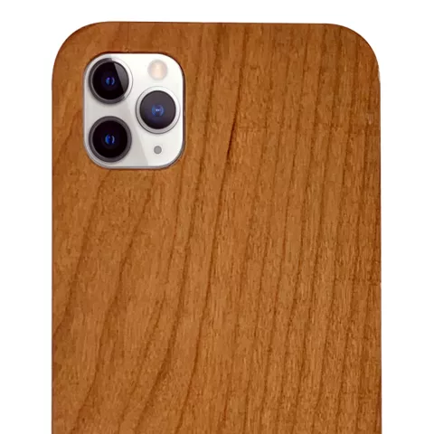 Kersenhout iPhone 11 Pro Max hoesje - Echt hout Natuur