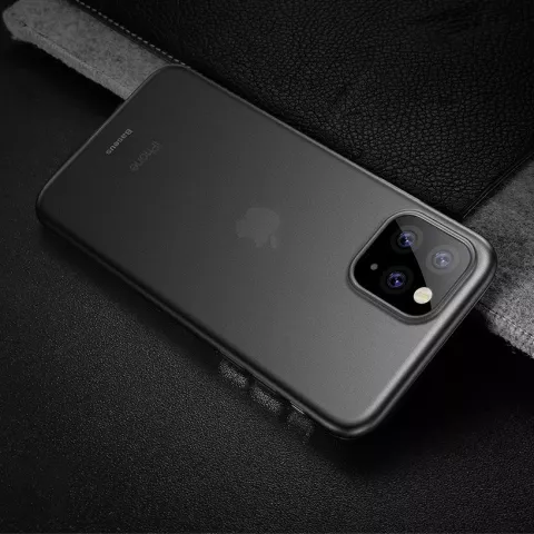 Baseus Wing iPhone 11 Pro case Ultra dun Lichtgewicht - Zwart