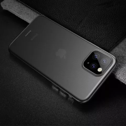 Baseus Wing iPhone 11 Pro Max case Ultra dun Lichtgewicht - Zwart