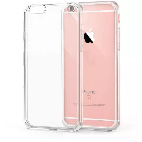 Just in Case Flexibele beschermende hoes iPhone 6 6s - Transparant
