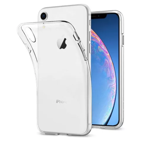 Just in Case Hoesje Flexibel TPU iPhone XR - Transparant