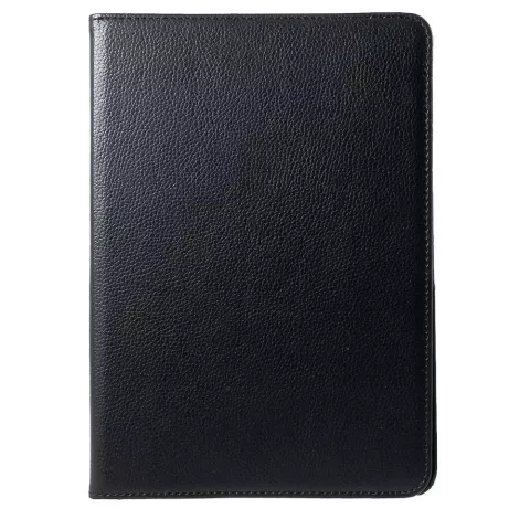 Just in Case Lederen 360 graden Draaibare Cover geschikt voor iPad Pro 11 inch 2018 Hoes Case - Zwart Bescherming