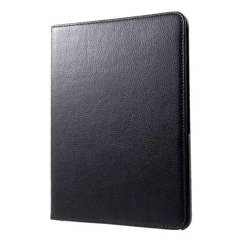 Just in Case Lederen 360 graden Draaibare Cover geschikt voor iPad Pro 11 inch 2018 Hoes Case - Zwart Bescherming