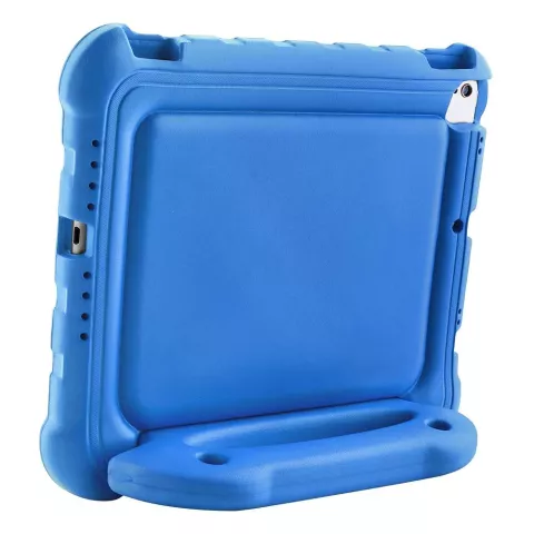 Just in Case EVA iPad 10.2 inch Hoes Case - Blauw Schokabsorberend Kindvriendelijk