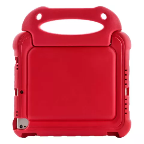 Just in Case EVA iPad 10.2 inch Hoes Case - Rood Schokabsorberend Kindvriendelijk