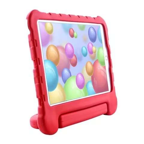 Just in Case EVA iPad 10.2 inch Hoes Case - Rood Schokabsorberend Kindvriendelijk