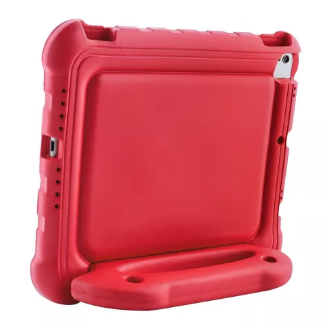 Just in Case EVA iPad 10.2 inch Hoes Case - Rood Schokabsorberend Kindvriendelijk