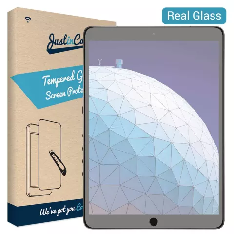 Just in Case Tempered Glassprotector iPad Air 3 10.5 inch 2019 - Bescherming 9H Krasvast