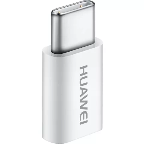 Huawei Adapter Micro USB naar USB Type-C - Dongle Wit