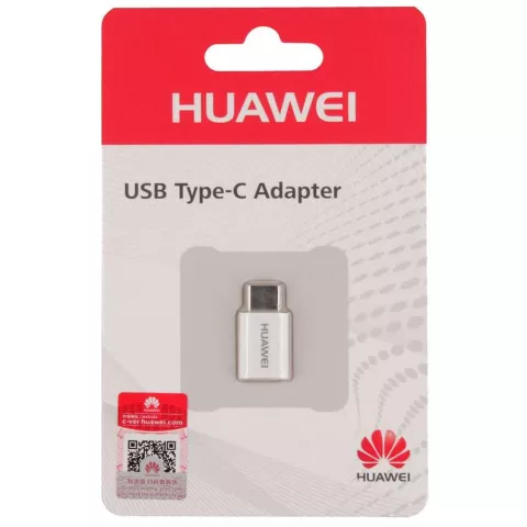 Huawei Adapter Micro USB naar USB Type-C - Dongle Wit
