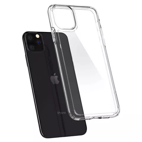 Spigen Ultra Hybrid TPU Polycarbonaat geschikt voor iPhone 11 Pro Max Case - Transparant Doorzichtig