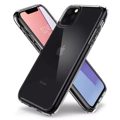 Spigen Ultra Hybride TPU Polycarbonaat geschikt voor iPhone 11 Pro Case - Transparant