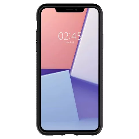 Spigen Liquid Air TPU geschikt voor iPhone 11 Case - Zwart
