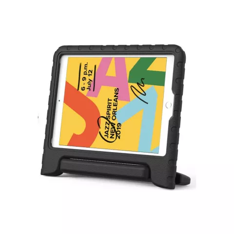 Just in Case Kids Case Ultra EVA geschikt voor iPad 10.2 inch Hoes - Zwart Kindvriendelijk