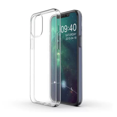 TPU hoesje geschikt voor iPhone 12 Pro Max - transparant