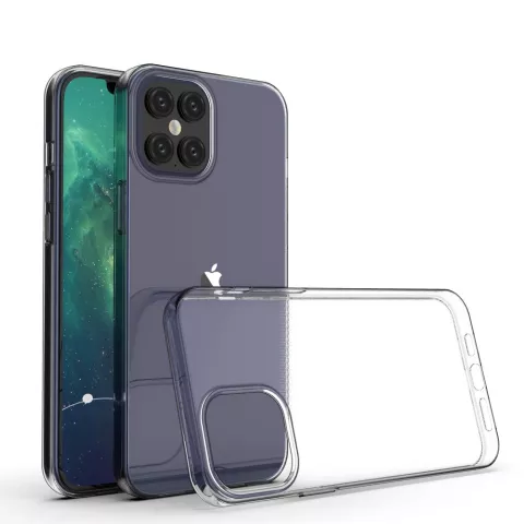 TPU hoesje geschikt voor iPhone 12 Pro Max - transparant