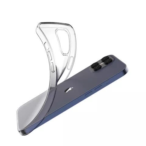 TPU hoesje geschikt voor iPhone 12 Pro Max - transparant