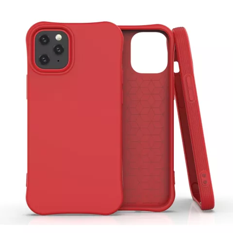 Soft case TPU hoesje voor iPhone 12 mini - rood