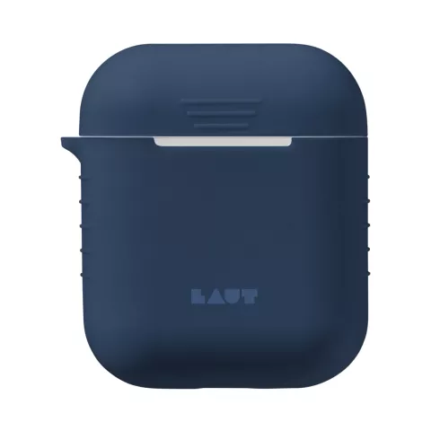 Laut POD Slim Siliconen geschikt voor AirPods Case - Blauw Bescherming