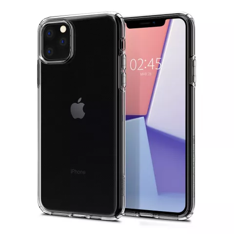 Spigen Liquid Crystal kunststof hoesje voor iPhone 11 Pro - transparant