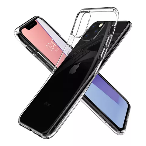 Spigen Liquid Crystal kunststof hoesje voor iPhone 11 Pro - transparant