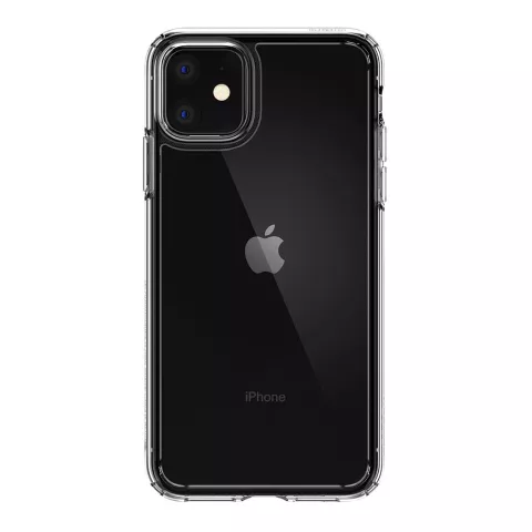 Spigen Ultra Hybrid kunststof hoesje geschikt voor iPhone 11 - transparant