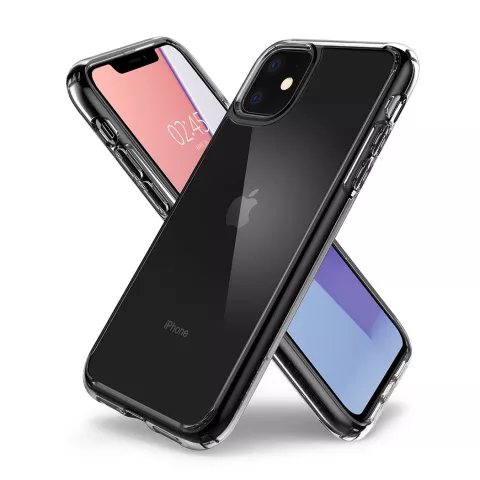 Spigen Ultra Hybrid kunststof hoesje geschikt voor iPhone 11 - transparant