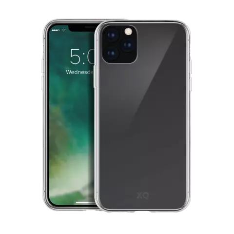 Xqisit Flex kunststof hoesje geschikt voor iPhone 11 Pro - transparant
