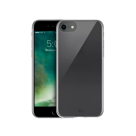 Xqisit Flex kunststof hoesje voor iPhone 7, iPhone 8 en iPhone SE 2020 SE 2022 - transparant