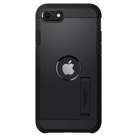 Spigen Tough Armor Air Cushion Technology hoesje geschikt voor iPhone 7, 8 en iPhone SE 2020 SE 2022 - zwart