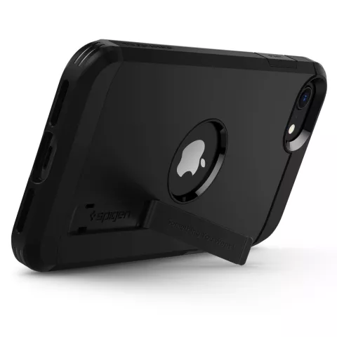 Spigen Tough Armor Air Cushion Technology hoesje geschikt voor iPhone 7, 8 en iPhone SE 2020 SE 2022 - zwart