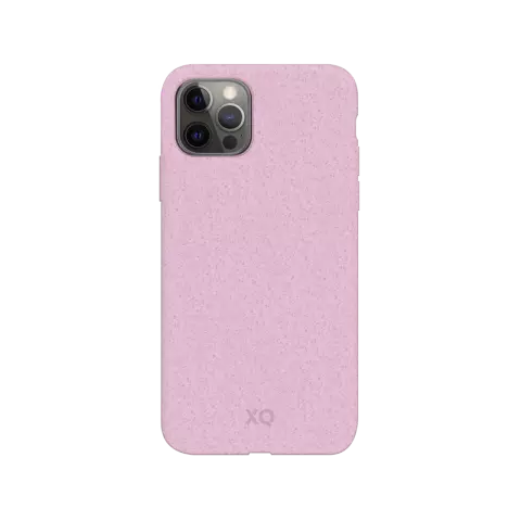 Xqisit Eco Flex Bio afbreekbaar Anti Bacterieel hoesje voor iPhone 12 en iPhone 12 Pro - roze