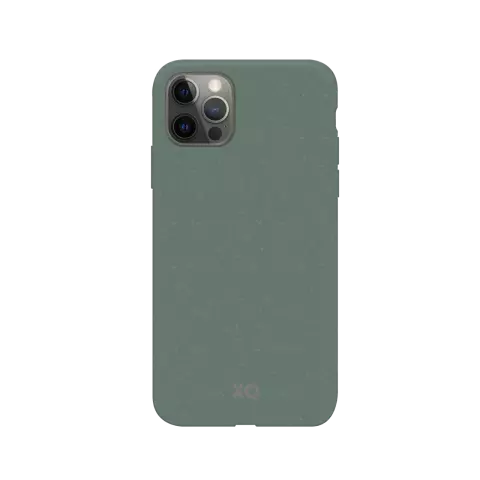Xqisit Eco Flex Bio afbreekbaar Anti Bacterieel hoesje geschikt voor iPhone 12 en iPhone 12 Pro - groen