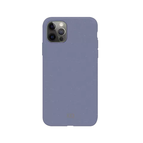 Xqisit Eco Flex Bio afbreekbaar Anti Bacterieel hoesje geschikt voor iPhone 12 en iPhone 12 Pro - blauw
