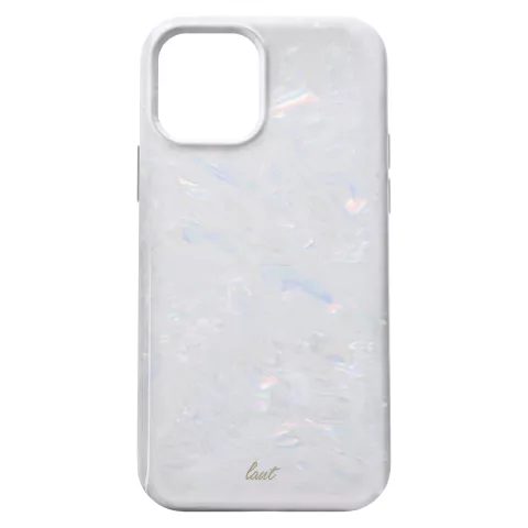 LAUT Pearl kunststof hoesje geschikt voor iPhone 12 Pro Max - wit