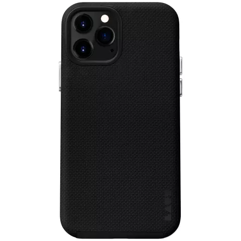 LAUT Shield kunststof hoesje voor iPhone 12 Pro Max - zwart