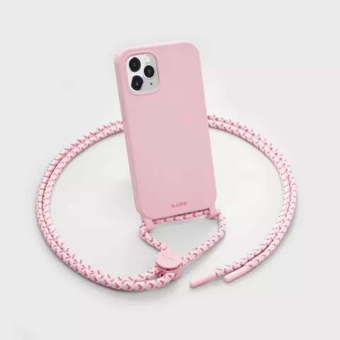 LAUT Pastels kunststof hoesje geschikt voor iPhone 12 en iPhone 12 Pro - roze